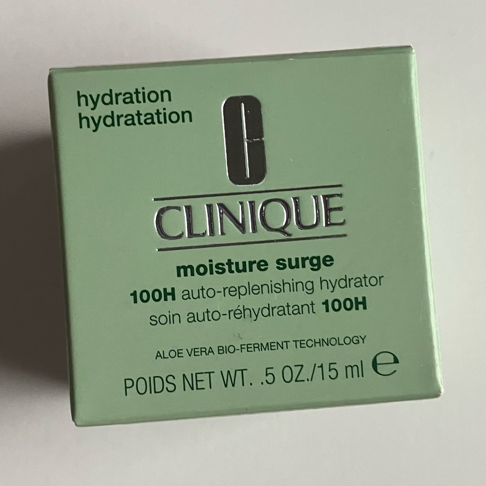 Clinique Moisture Surge 100H Auto-Replenishing Hydrator - new in box 15mL - Picture 2 of 11